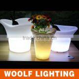 Garden Plastic Flashing Colorful LED Lighted Ice Bucket thumbnail-5