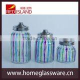 Wholesale 3 Pcs Glass Mason Jars With Hand Painted