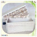 Laser Engraving Pattern Drawer Wooden Collective Box thumbnail-6