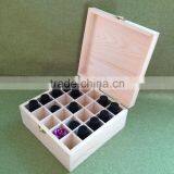 Hot Sell Excellent Quality 25 Slots Essential Oil Organizer Wooden Storage Box Wholesale thumbnail-5