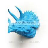 Resin Wall Animal Head Mount Triceratops Dinosaur Head thumbnail-4