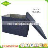 Decorative Fancy Foldable Toy Storage Box With Lid thumbnail-3