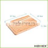Eco-friendly Bamboo - Large, Thick, and Strong Chopping Board With Ruler By Premium Bamboo/Homex_Factory