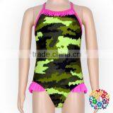 Camouflage Toddler Baby Girl Bathing Suit Swimsuit thumbnail-3