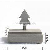 Tree Shape Solid Concrete Desk Accessories Industrial Pen Phone Holder thumbnail-2