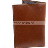 Fashion Genuine Oil Wax Leather Rfid Mens Travel Passport Holder thumbnail-4