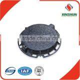 Round Square Ductile Iron Cast Iron Manhole Cover and Frame Grating EN124 B125 C250 D400 thumbnail-3