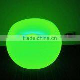Purple Plastic Illuminated Led Cube Chair Light Up Chair thumbnail-1