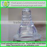 BPA Free Liquid Silicone Baby Pacifier, Soother Teat, Teether, Nipple Shield thumbnail-1