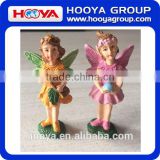 set of 4 resin miniature garden fairy figurine