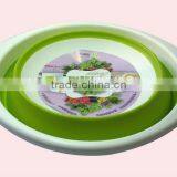 Silicone Collapsible Plastic Telescopic Folding Rice Colander thumbnail-3