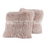 High Pile Faux Fur Plush Pillow Cover thumbnail-3