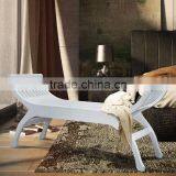 Wood Bench Mumbai With White Painted Colour thumbnail-1
