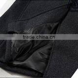 Newest Style Men's Woollen Coat Wool Polyester Fabric thumbnail-5