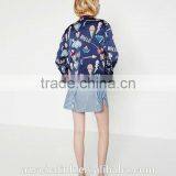 Best Selling Custom Cheap Girls Baseball Jacket Wholesale 2016 thumbnail-5