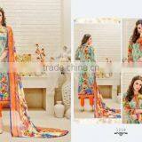 Long Digital Print Designer Readymade Printed Suits/indian Ladies Suits Fancy Salwar/ Frock Suits for Women thumbnail-1