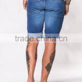 Lastest Jeans Shorts Men Design Jeans Cotton Denim Short Pants Jeans Half Pants thumbnail-4