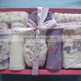 2016 Lovely Style New Born Baby Gift Set Comfortable Baby Clothing Set thumbnail-1