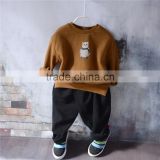 S16454A 2017 childrens kids long sleeved cotton hoodies