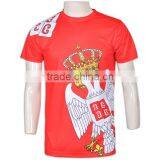 BSCI/ISO9001 Factory Dry Fit Breathable Fabric Italy Sublimation Ink Hotsale Cheap Custom Sports t Shirts thumbnail-2