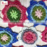 Hand Crochet Scarf 100%Acrylic Fashion Scarf for Lady thumbnail-3