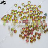 ss08 rainbow color flat back crystal for nail art dress clothing