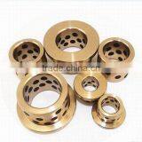Flanged Graphite Self Lubricating Bronze Bush Bearing thumbnail-1