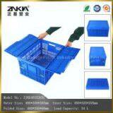 Wholesale High Quality Mesh Style Plastic Moving Crate Sale With Lid thumbnail-3
