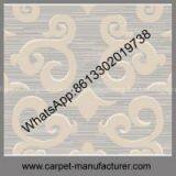 Fashion Design Jacquard Flower Loop Tile Tufted Machine Made Carpet thumbnail-2