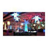 Party Stage Decoration Color Changing Inflatable Star With CE / UL Air Pump thumbnail-1