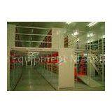 Multi Tier Storage Rack Supported Mezzanine Light Grey Structural Steel Platform thumbnail-1