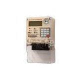 Single Phase Two Wire Prepayment Power Energy Meter / KWH Meters with Integrated Keypad