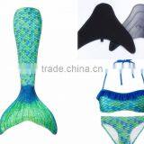 Kids Fancy Mermaid Swimsuit, Mermaid Tail With Monofin for Swimming thumbnail-6