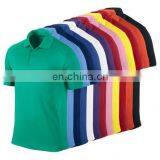 %100 Cotton Short Sleeve Polo T-shirt With Many Color Variation And Huge Quantity