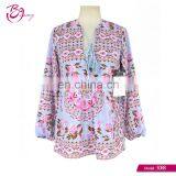 Fat Women Clothing Simple Design Latest Fashion Design Lady Blouse