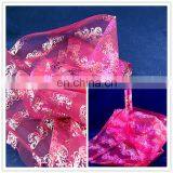 2016 Best Selling Christmas Wrapping Packing Roll Foil Printed Organza Gift Wrap thumbnail-2