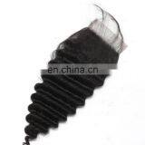 Good Quality Wholesale Price Deep Wave Virgin Brazilian Hair Closure thumbnail-2