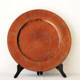 Plastic Charger Plate,christmas Decoration Plate Charger Plate Made in China YF-60571 thumbnail-3