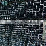 Astm A53 b Grade 25 x 25 mm Galvanized Black Square Steel Pipe Tube
