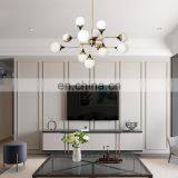 Горячее предложение! Современный подвесной светильник LED-люстры с лампочкой в виде стеклянного шара thumbnail-2