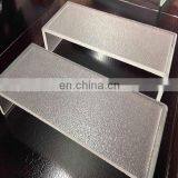 Ice Pattern Ultra Clear U Channel Glass for Curtain Wall Partition Decoration thumbnail-2