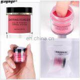 2021 New Hot Sale Organic Acrylic Dip Pink Color Powder Bulk on Natural Nails Manicure Custom Made thumbnail-5