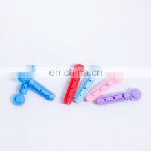 Medical Device Plastic Twist Type Blood Lancets for Diabetics 30G