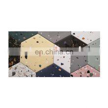 Ceramic Hexagonal Brick 200*230 Bathroom Floor Tile Balcony Non-slip Hexagonal Background Wall thumbnail-5