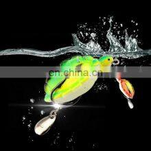 5.5cm 12g Freshwater Fishing Tackle Snakehead Lifelike Turtle Chinese Lures thumbnail-2