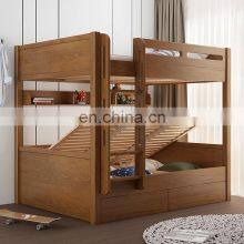 High Quality Modern Kids Room Furniture Wooden Kids' Bunk Bed Children Beds With Storage thumbnail-2