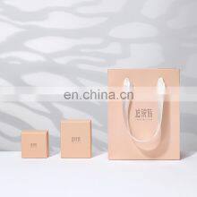 Design Custom Personalised LOGO Jewellery Box Packaging High End PinkJewelry Packaging thumbnail-3