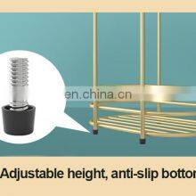 Горячие продажи. Современный оптовый стиль. Стеллажи для хранения из цветного металла, держатели для ванной комнаты с колесами, стеллажи для хранения в гостиной thumbnail-4