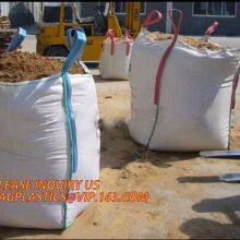 Virgin Polypropylene PP Woven Big Bulk Bag Jumbo Bag FIBC For Packing Sand 1 Ton 1.5 Ton 2 Ton Made In Package thumbnail-3