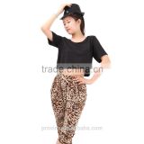 Hot Sale Dansgirl Stylish Comfortable Leopard Jazz Harem Pants